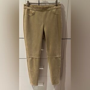 Max Studio Women's Size Large Faux Micro Suede Pants